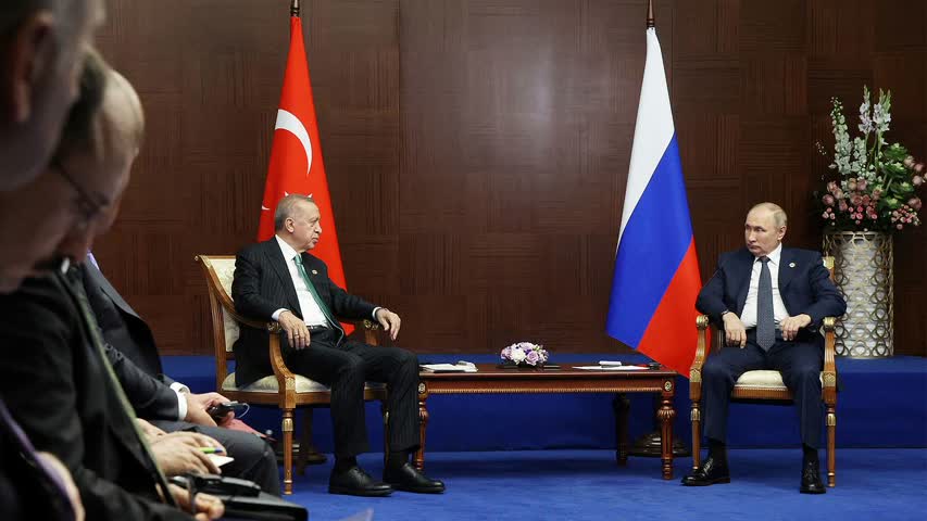 Фото - Эрдоган договорился с Путиным о газовом хабе для Европы в стране НАТО